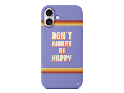 Don't Worry Lansman Model İçi Kadife Silikon Telefon Kılıfı – Plus Serisine Özel