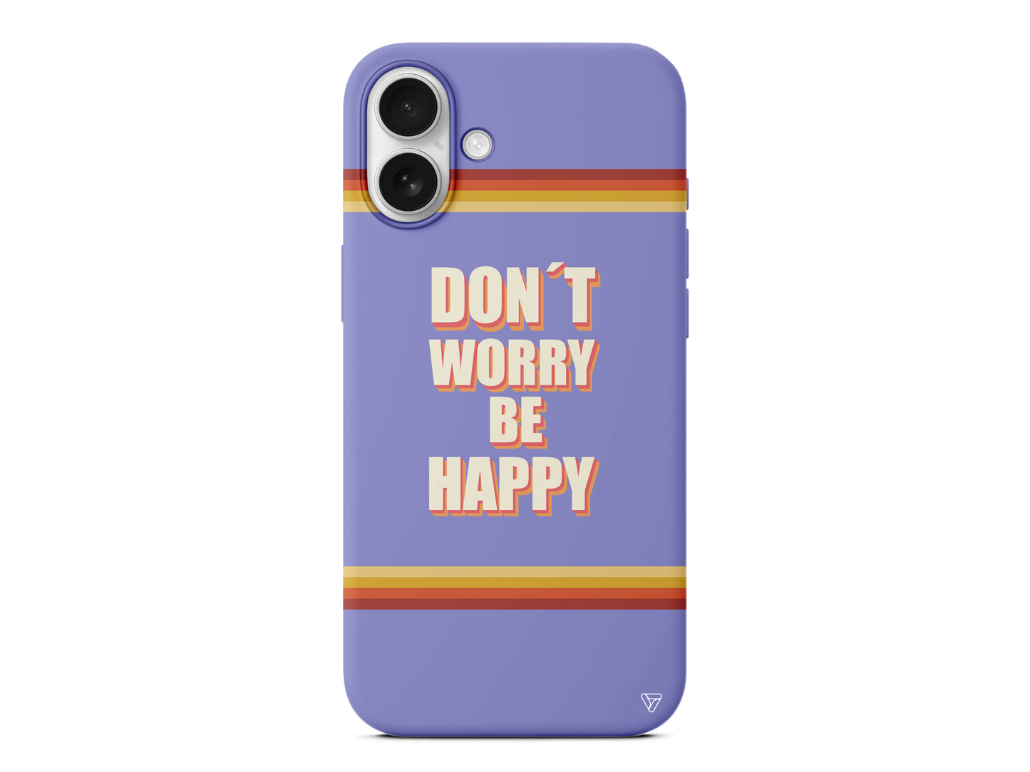 Don't Worry Lansman Model İçi Kadife Silikon Telefon Kılıfı