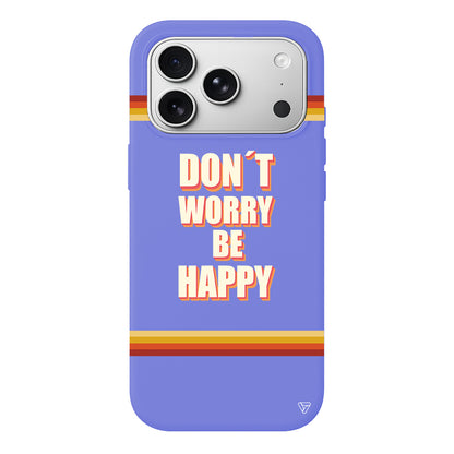 Don't Worry Lansman Model İçi Kadife Silikon Telefon Kılıfı