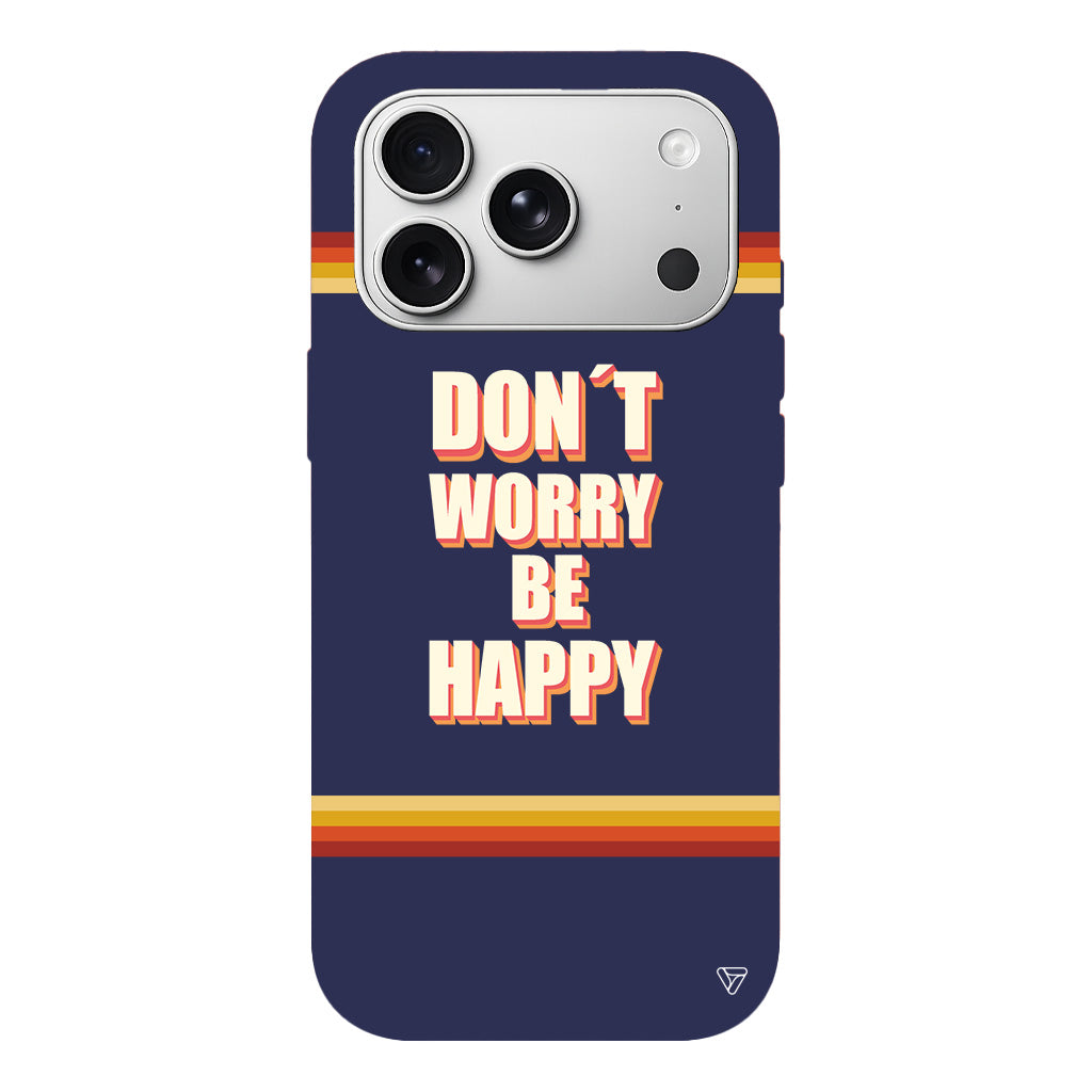 Don't Worry Lansman Model İçi Kadife Silikon Telefon Kılıfı