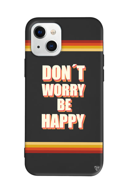 Don't Worry Lansman Model İçi Kadife Silikon Telefon Kılıfı – Plus Serisine Özel