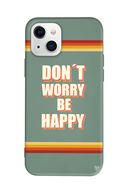 Don't Worry Lansman Model İçi Kadife Silikon Telefon Kılıfı – Plus Serisine Özel