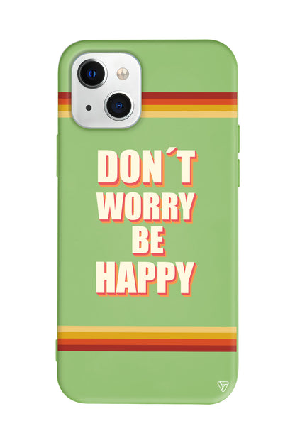 Don't Worry Lansman Model İçi Kadife Silikon Telefon Kılıfı – Plus Serisine Özel