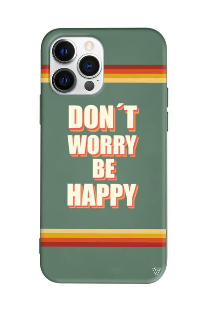 Don't Worry Lansman Model İçi Kadife Silikon Telefon Kılıfı