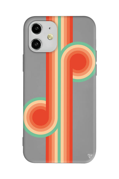 70's Lansman Model İçi Kadife Silikon Telefon Kılıfı