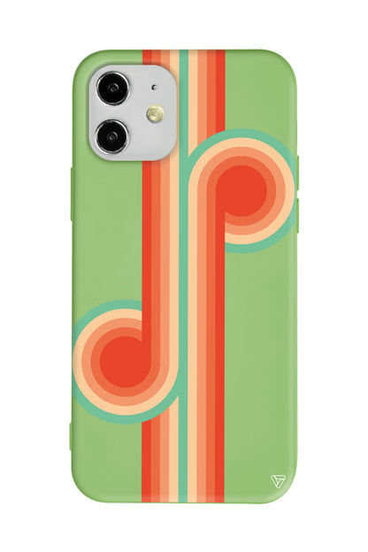 70's Lansman Model İçi Kadife Silikon Telefon Kılıfı