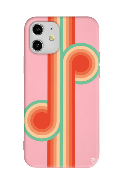 70's Lansman Model İçi Kadife Silikon Telefon Kılıfı