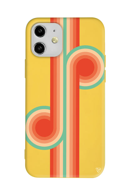 70's Lansman Model İçi Kadife Silikon Telefon Kılıfı