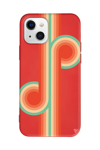 70's Lansman Model İçi Kadife Silikon Telefon Kılıfı – Plus Serisine Özel