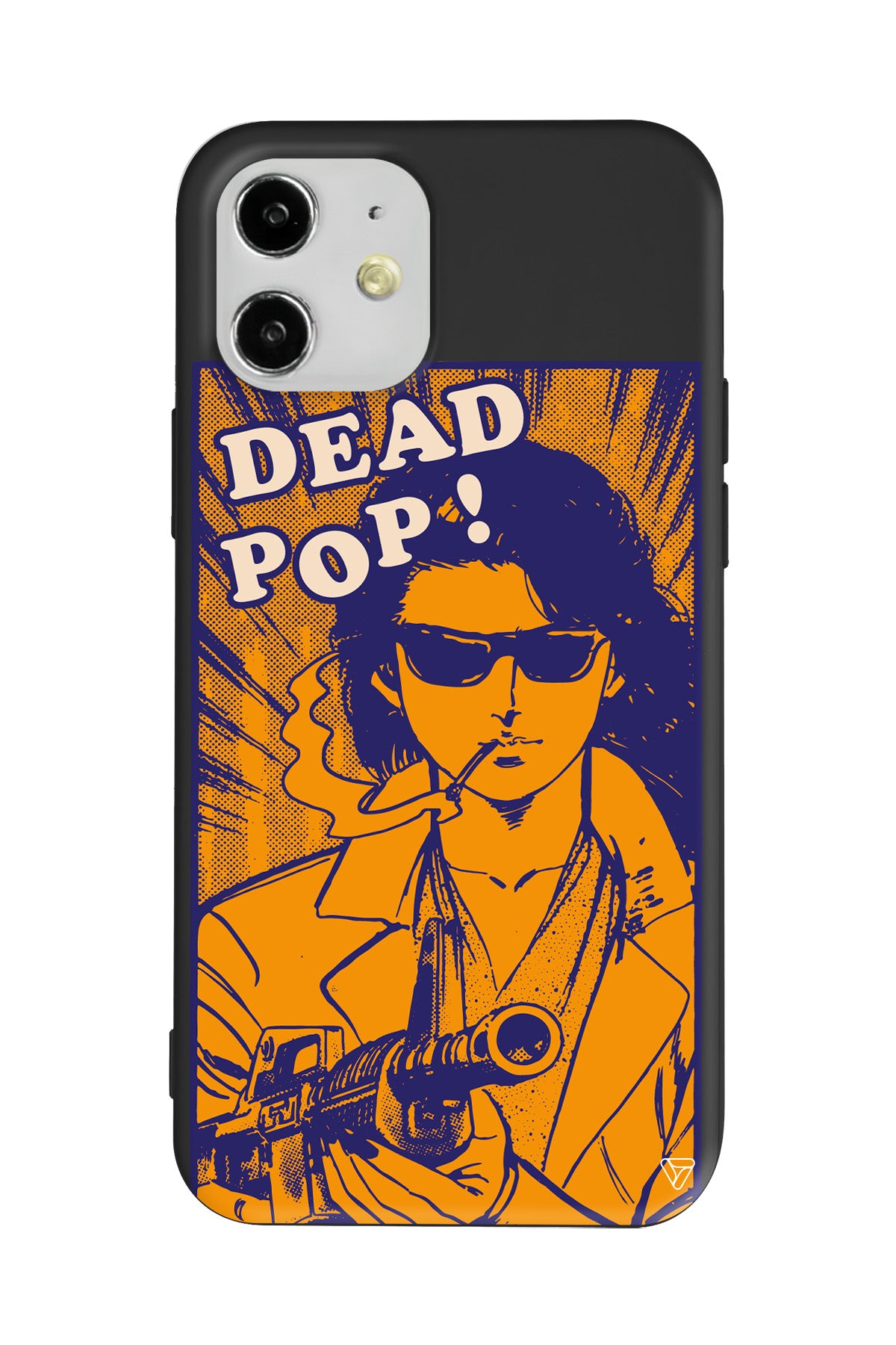 Dead Pop Lansman Model İçi Kadife Silikon Telefon Kılıfı