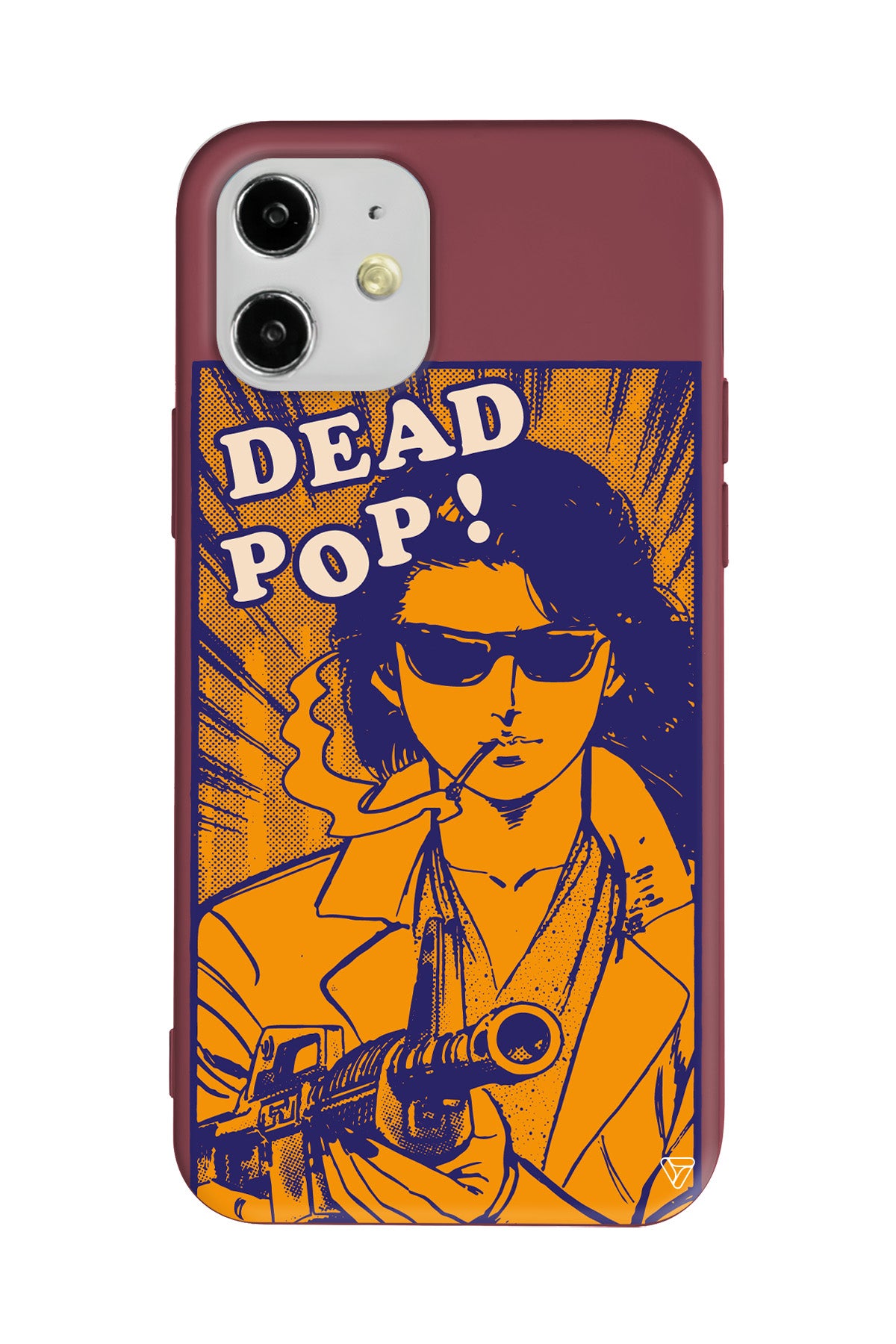 Dead Pop Lansman Model İçi Kadife Silikon Telefon Kılıfı