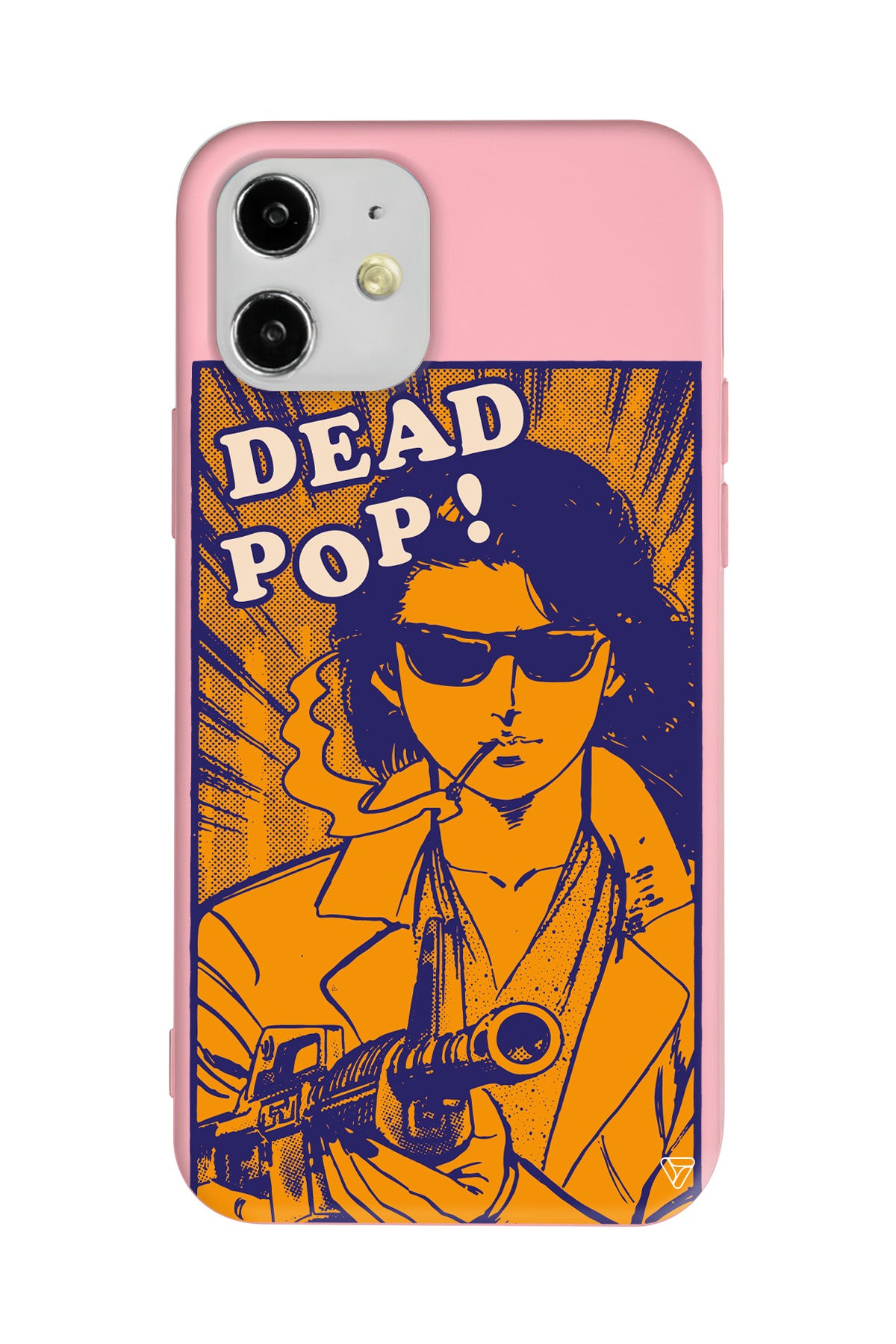 Dead Pop Lansman Model İçi Kadife Silikon Telefon Kılıfı