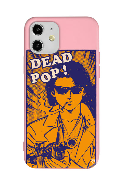 Dead Pop Lansman Model İçi Kadife Silikon Telefon Kılıfı