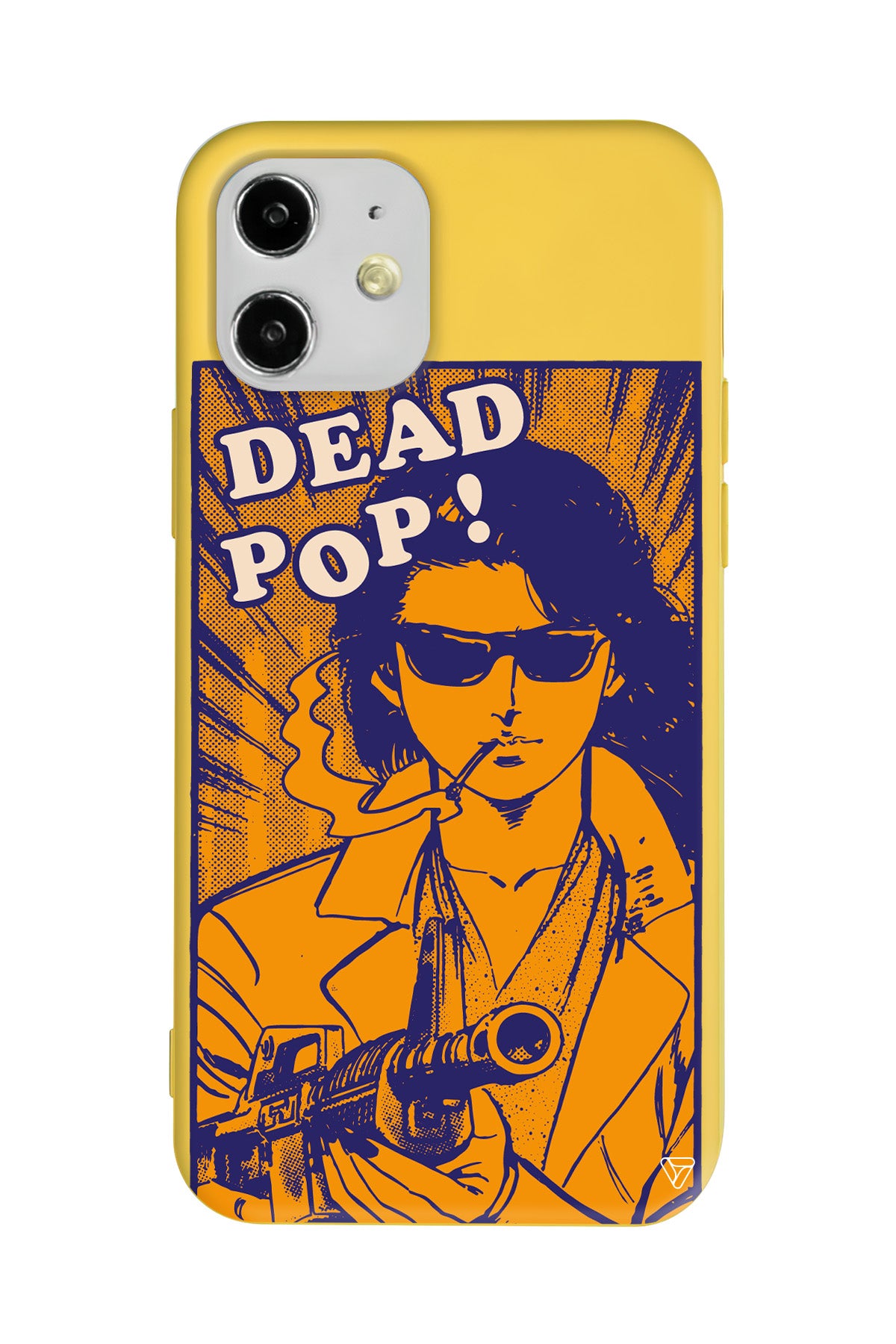 Dead Pop Lansman Model İçi Kadife Silikon Telefon Kılıfı