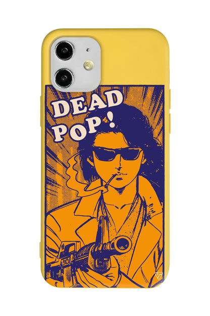 Dead Pop Lansman Model İçi Kadife Silikon Telefon Kılıfı