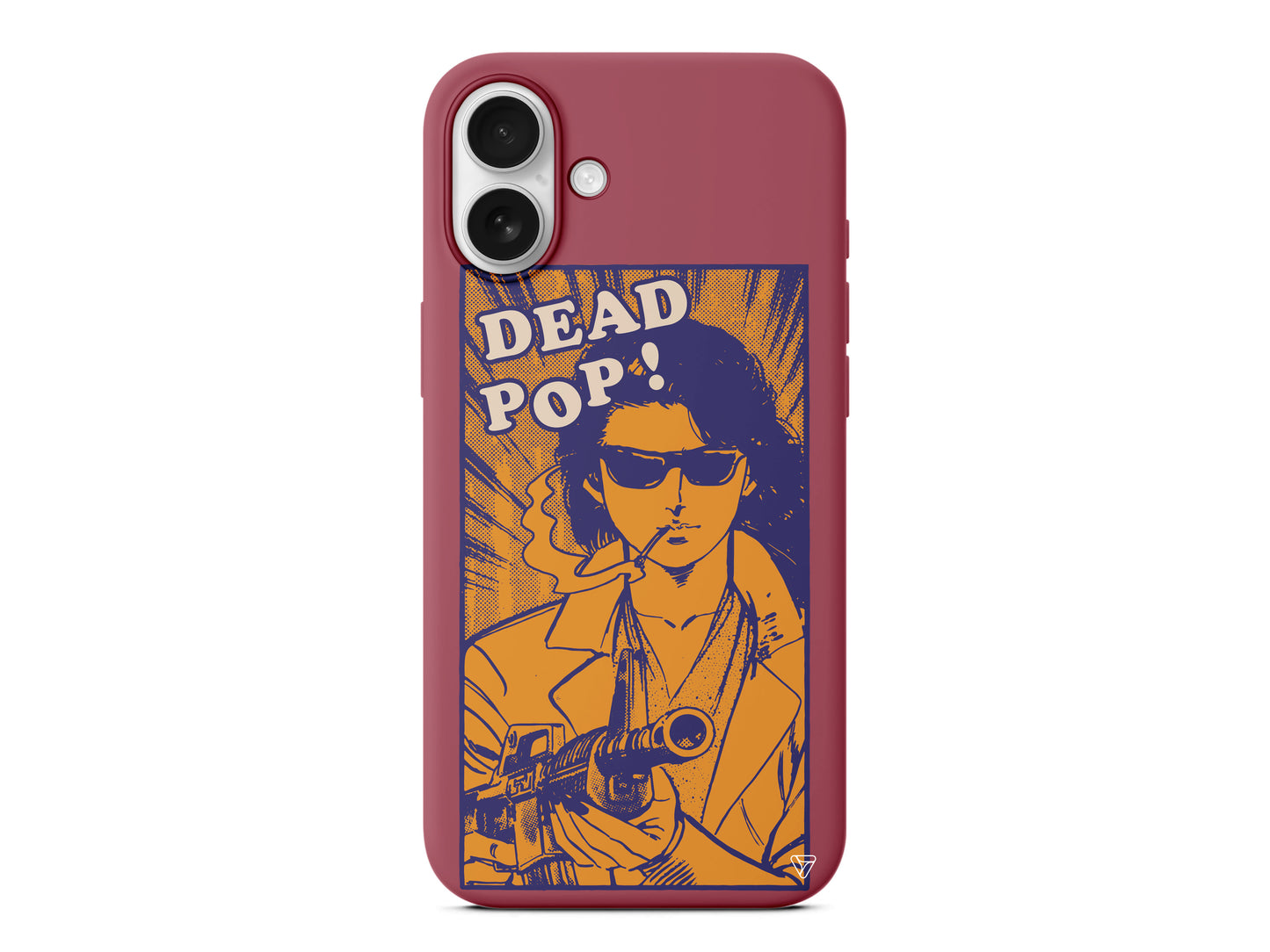 Dead Pop Lansman Model İçi Kadife Silikon Telefon Kılıfı