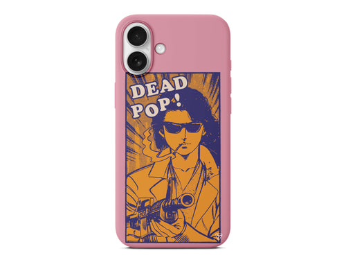 Dead Pop Lansman Model İçi Kadife Silikon Telefon Kılıfı – Plus Serisine Özel