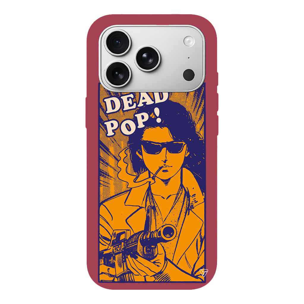 Dead Pop Lansman Model İçi Kadife Silikon Telefon Kılıfı