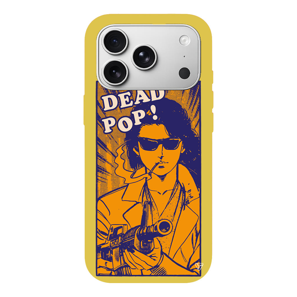 Dead Pop Lansman Model İçi Kadife Silikon Telefon Kılıfı