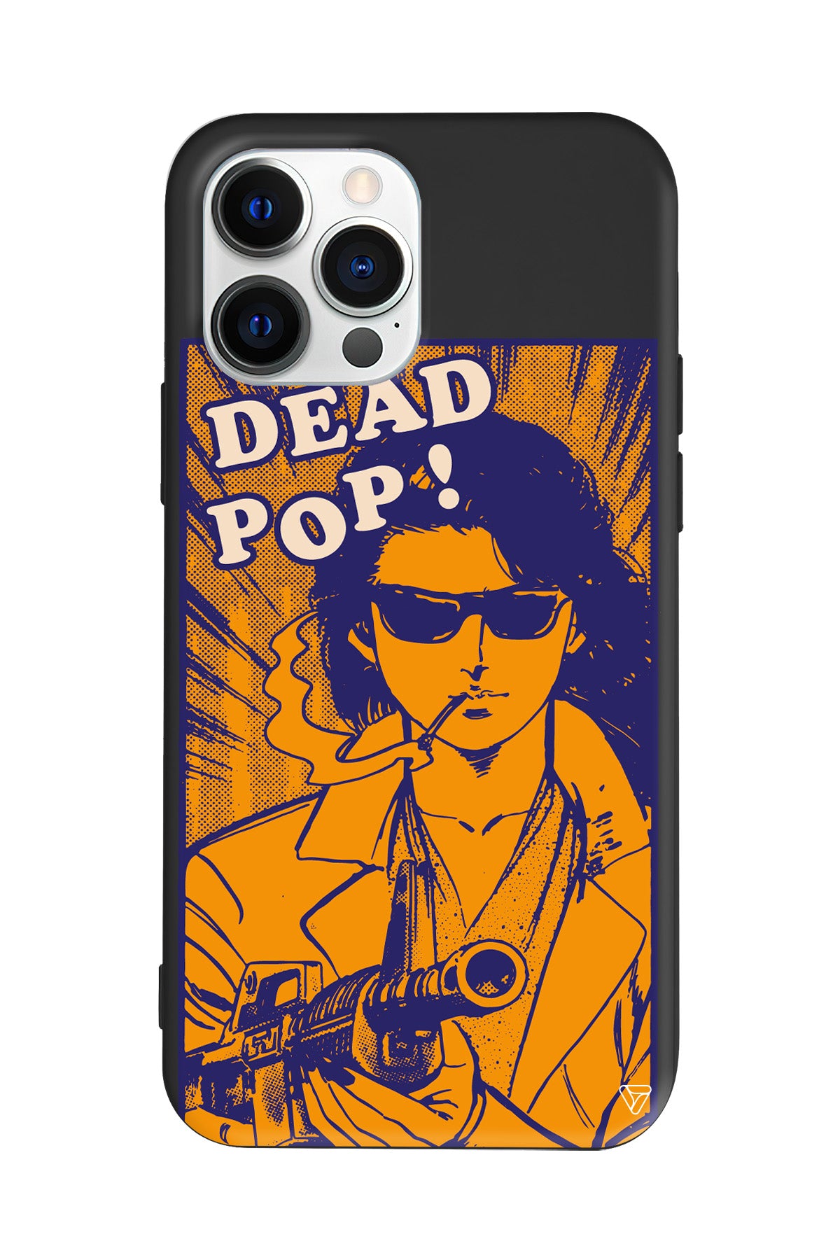 Dead Pop Lansman Model İçi Kadife Silikon Telefon Kılıfı