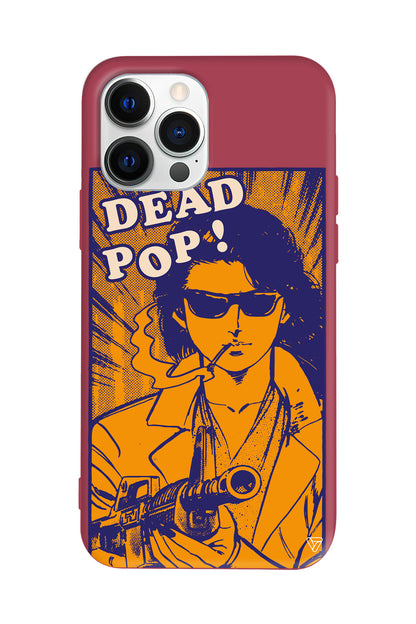 Dead Pop Lansman Model İçi Kadife Silikon Telefon Kılıfı