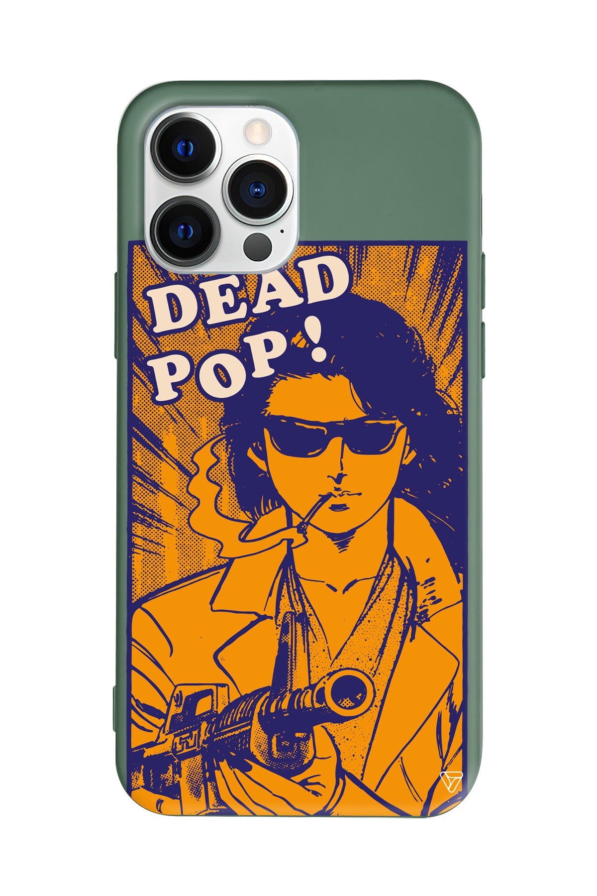 Dead Pop Lansman Model İçi Kadife Silikon Telefon Kılıfı