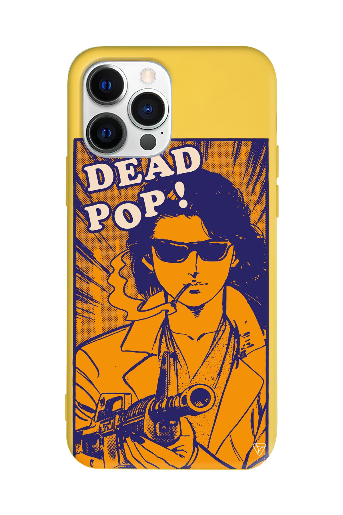 Dead Pop Lansman Model İçi Kadife Silikon Telefon Kılıfı