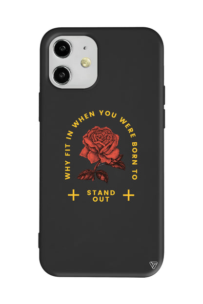 Stand Out Lansman Model İçi Kadife Silikon Telefon Kılıfı