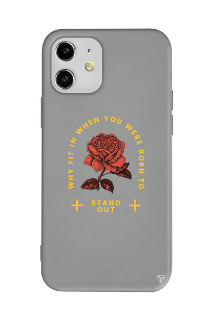 Stand Out Lansman Model İçi Kadife Silikon Telefon Kılıfı