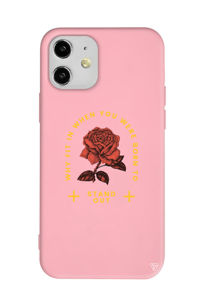 Stand Out Lansman Model İçi Kadife Silikon Telefon Kılıfı