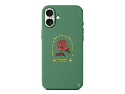 Stand Out Lansman Model İçi Kadife Silikon Telefon Kılıfı