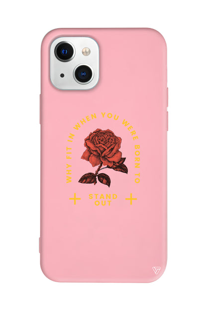 Stand Out Lansman Model İçi Kadife Silikon Telefon Kılıfı