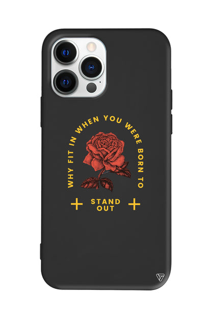 Stand Out Lansman Model İçi Kadife Silikon Telefon Kılıfı