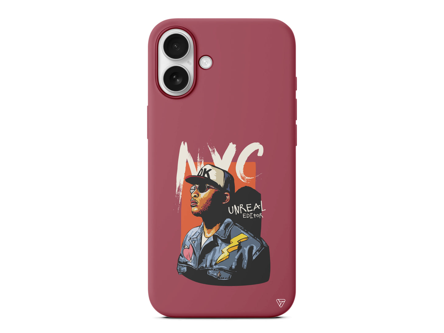 NYC Lansman Model İçi Kadife Silikon Telefon Kılıfı – Plus Serisine Özel