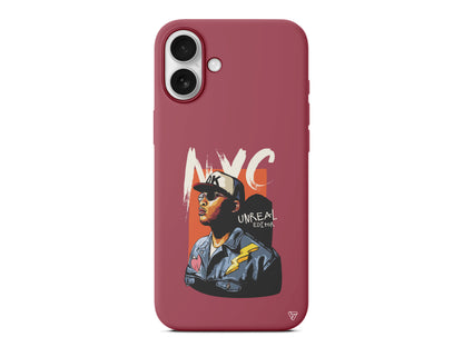 NYC Lansman Model İçi Kadife Silikon Telefon Kılıfı – Plus Serisine Özel