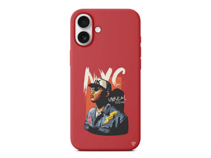 NYC Lansman Model İçi Kadife Silikon Telefon Kılıfı – Plus Serisine Özel