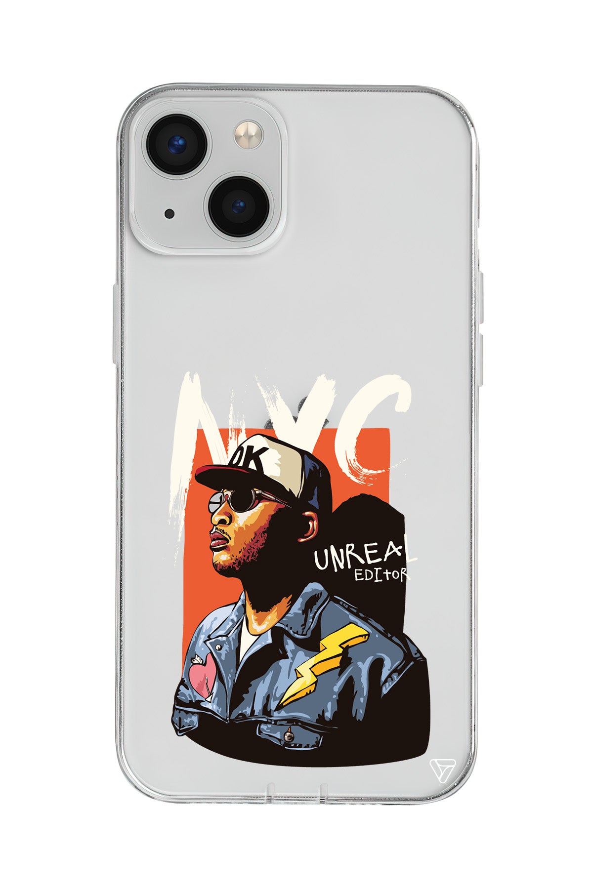 NYC Lansman Model İçi Kadife Silikon Telefon Kılıfı