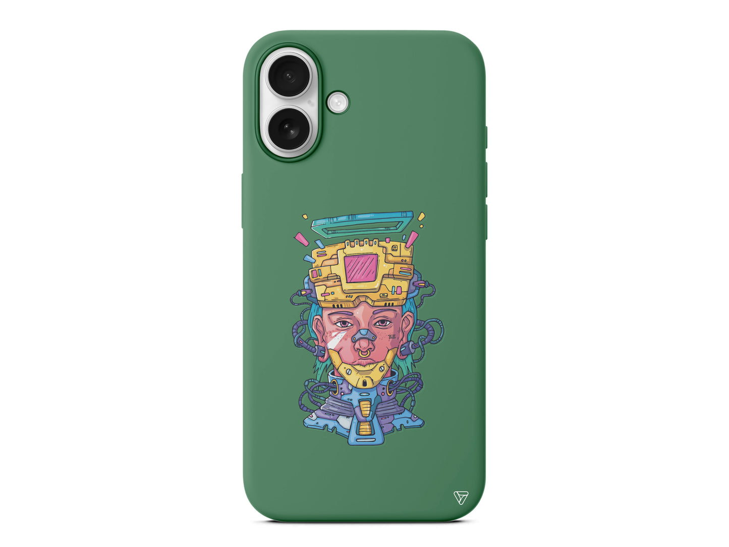 Cyperpunk Lansman Model İçi Kadife Silikon Telefon Kılıfı – Plus Serisine Özel