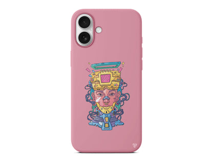 Cyperpunk Lansman Model İçi Kadife Silikon Telefon Kılıfı – Plus Serisine Özel