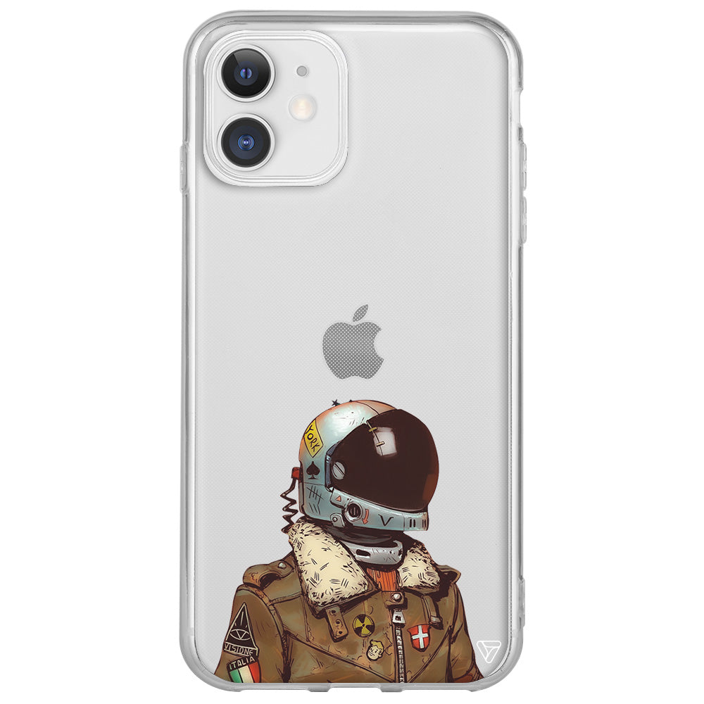 Motorcycle Man (Motorcu) Lansman Model İçi Kadife Silikon Telefon Kılıfı