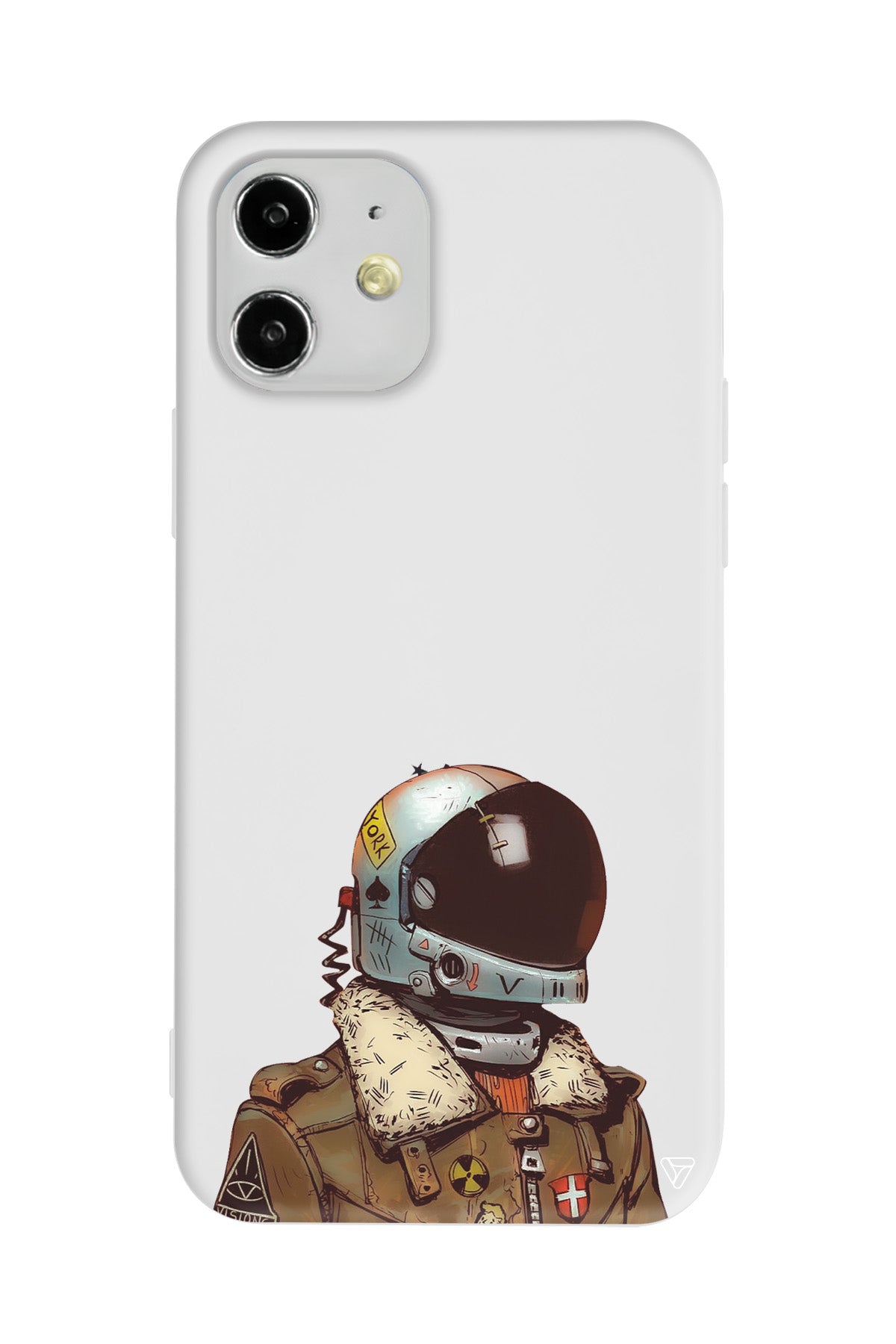 Motorcycle Man (Motorcu) Lansman Model İçi Kadife Silikon Telefon Kılıfı