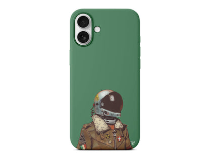 Motorcycle Man (Motorcu) Lansman Model İçi Kadife Silikon Telefon Kılıfı – Plus Serisine Özel