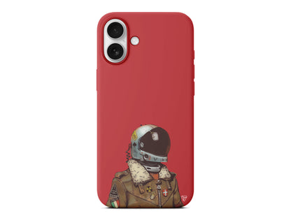 Motorcycle Man (Motorcu) Lansman Model İçi Kadife Silikon Telefon Kılıfı – Plus Serisine Özel