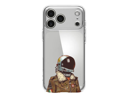 Motorcycle Man (Motorcu) Lansman Model İçi Kadife Silikon Telefon Kılıfı