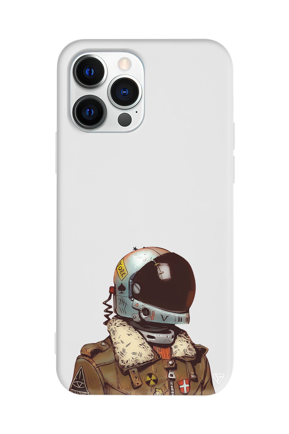 Motorcycle Man (Motorcu) Lansman Model İçi Kadife Silikon Telefon Kılıfı