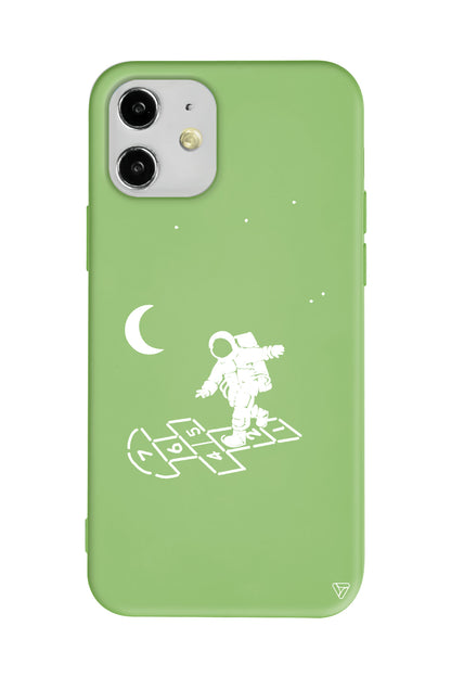 Uzayda Oyun Lansman Model İçi Kadife Silikon Telefon Kılıfı