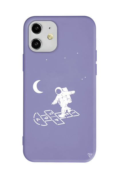 Uzayda Oyun Lansman Model İçi Kadife Silikon Telefon Kılıfı