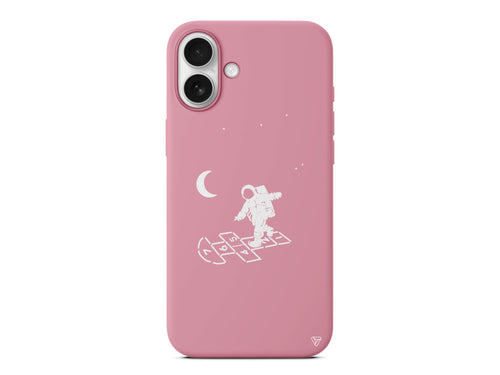 Uzayda Oyun Lansman Model İçi Kadife Silikon Telefon Kılıfı – Plus Serisine Özel