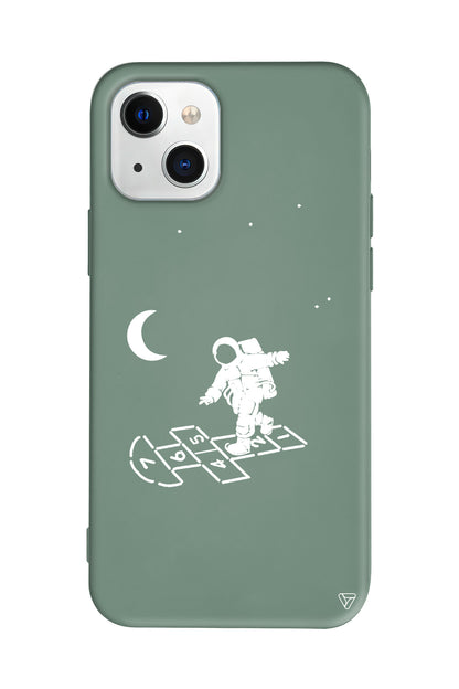 Uzayda Oyun Lansman Model İçi Kadife Silikon Telefon Kılıfı