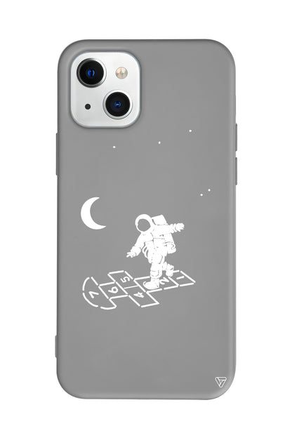 Uzayda Oyun Lansman Model İçi Kadife Silikon Telefon Kılıfı